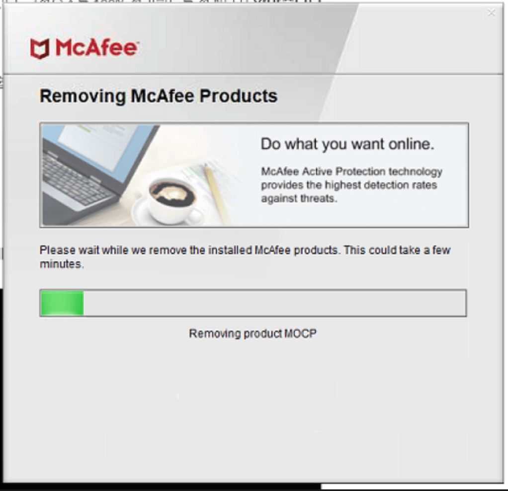1. McAfee 제거 도구 사용하기