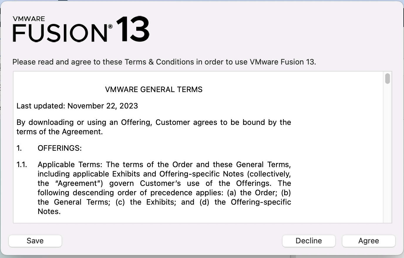 5.VMware Fusion pro설치2