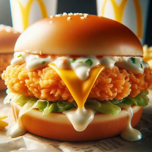 10. 맥치킨 모짜렐라 (McChicken Mozzarella)