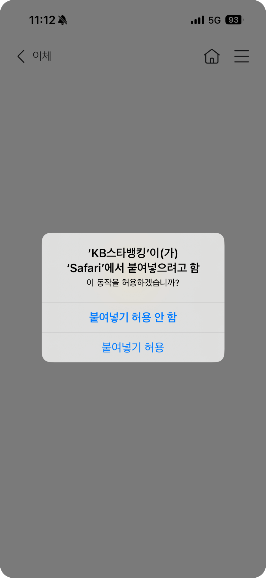 붙여넣기 허용 팝업, 왜 나타날까?