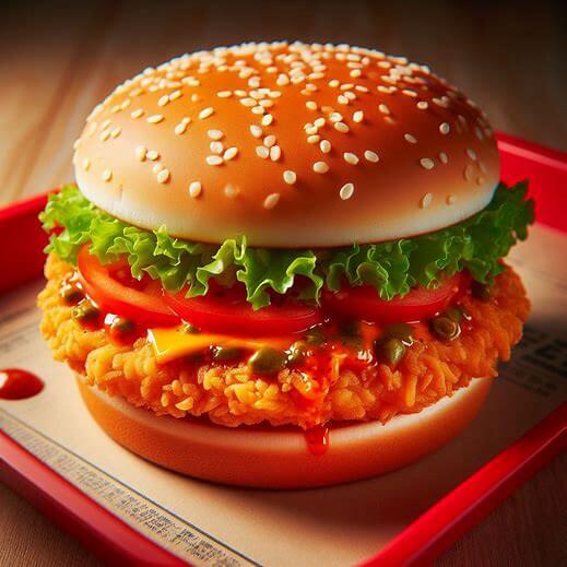 2.맥스파이시 상하이버거 (McSpicy Shanghai Burger)
