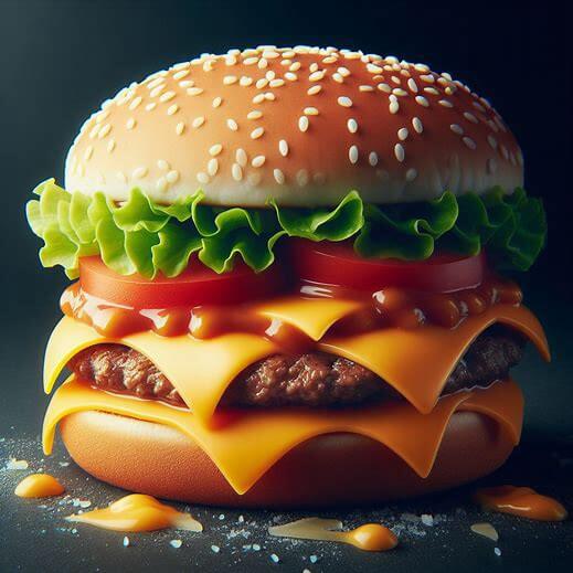 6. 치즈버거 (Cheeseburger)
