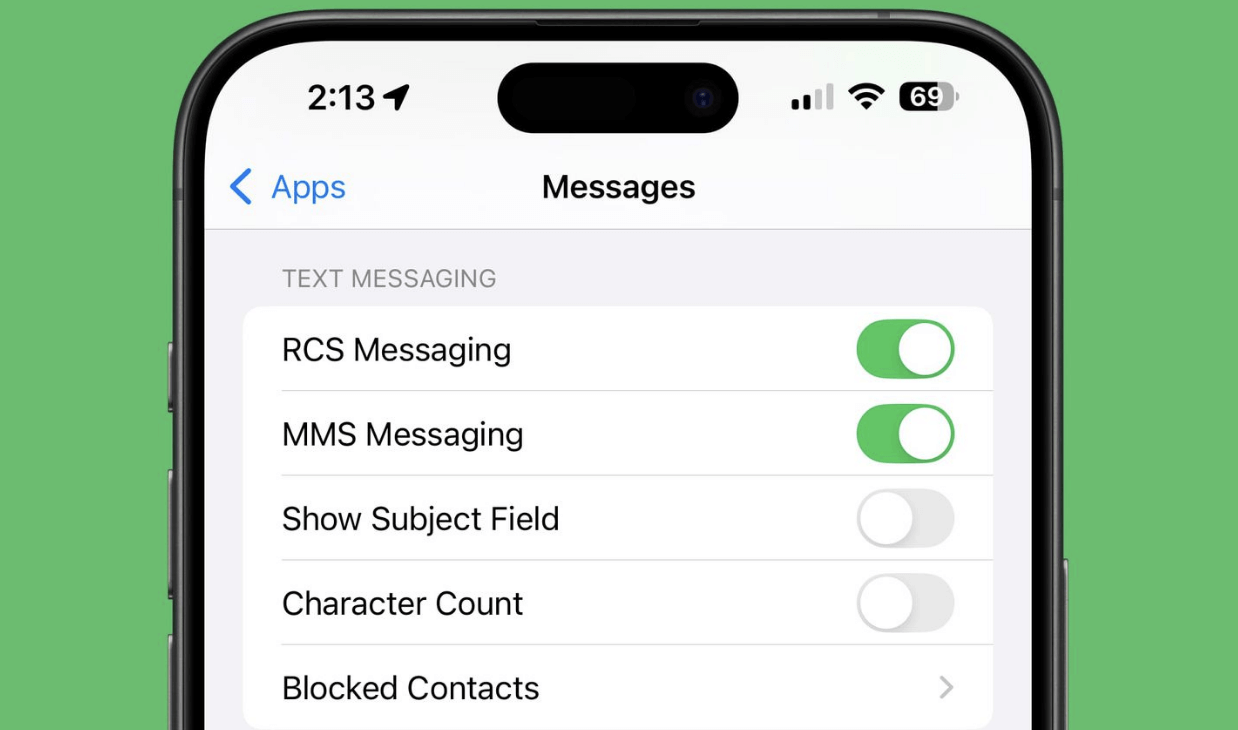 iOS 18 베타에서 RCS 지원: 새로운 메시징 경험을 기대하세요