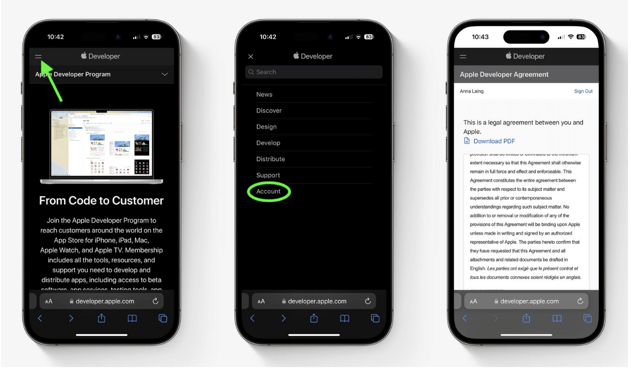 iOS 18 개발자 베타 다운로드 방법2