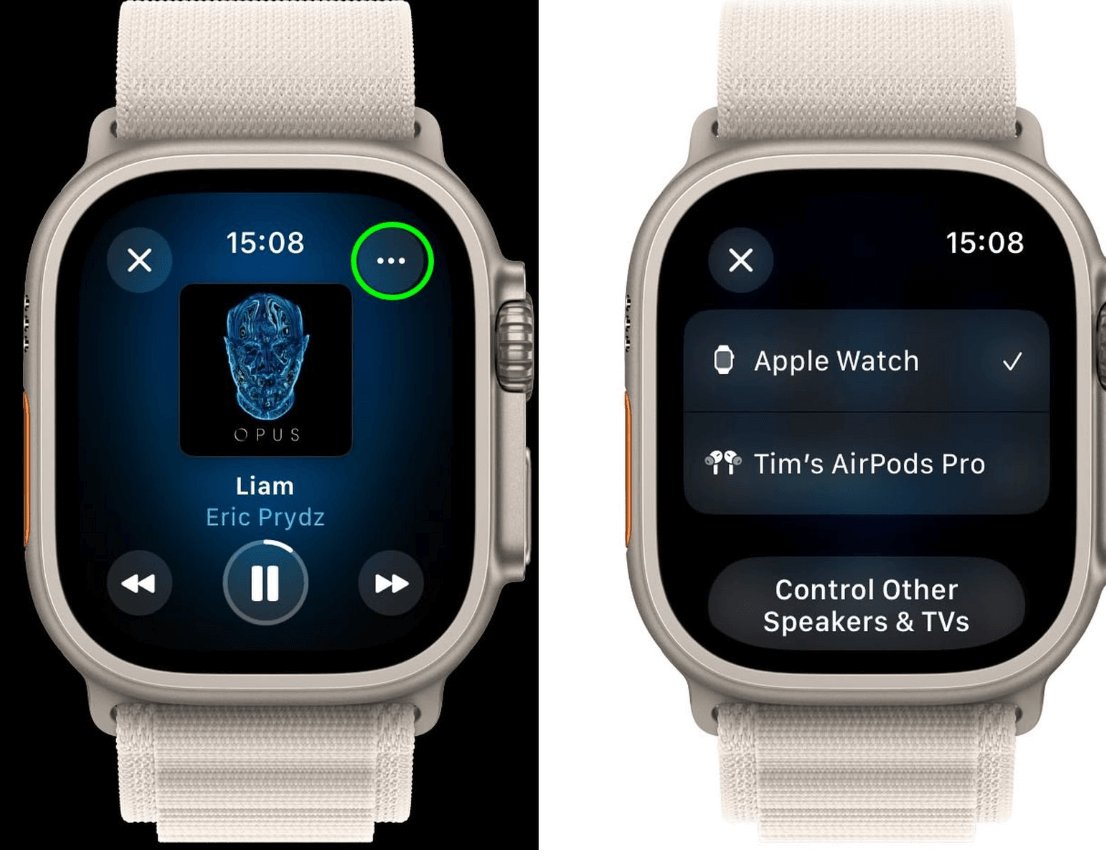 22. Apple Watch 스피커를 통한 오디오 재생