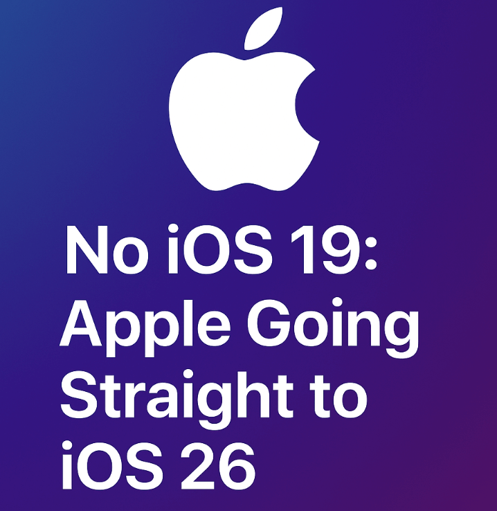 No iOS 19? 애플이 곧바로 iOS 26으로 바꾸는 이유